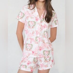 LoveShackFancy × Roller Rabbit Merry Monkey Beaux Polo
Pajamas